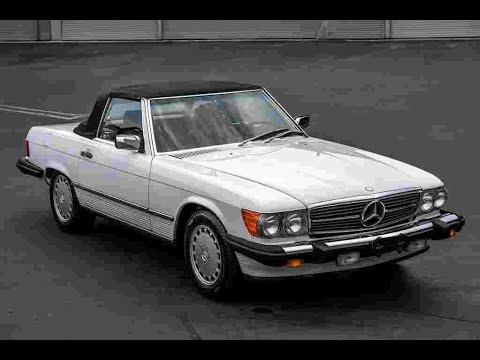 1988 mercedes-benz 560 in laguna beach, california