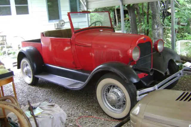 1928 a-model ford roadster pick up