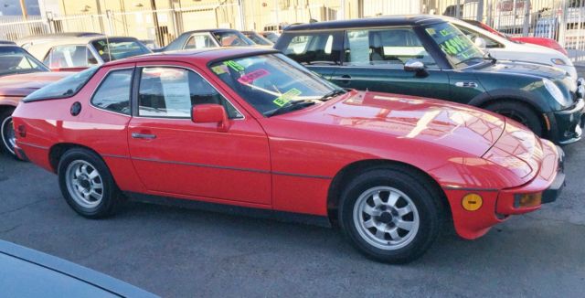 1979 red porsche 924 all original with cold ac