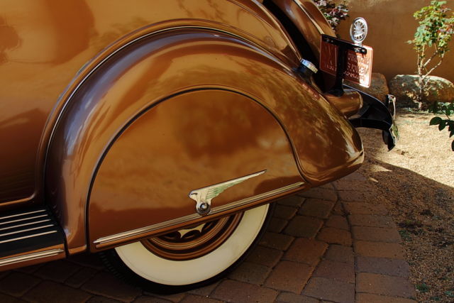 1936 chrysler airstream 8 deluxe series c8 convertible coupe / 1 of 4 to exist