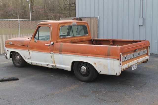 ford f250 short wide crown vic swap california patina nr f100