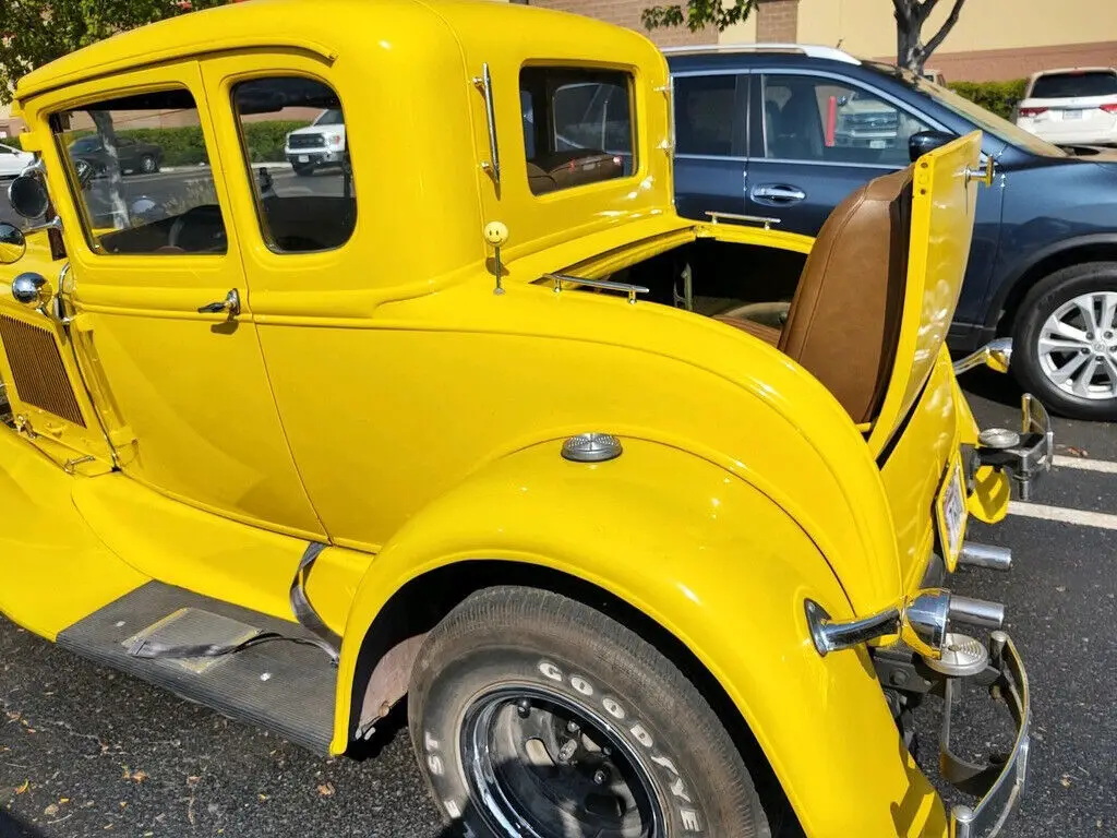 1931 ford model a coupe street rod rumble seat small block v8