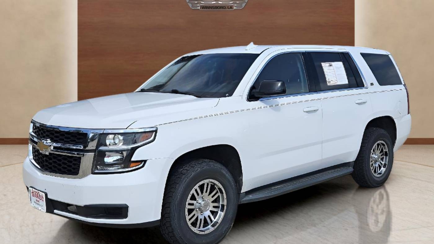 2017 chevrolet tahoe police