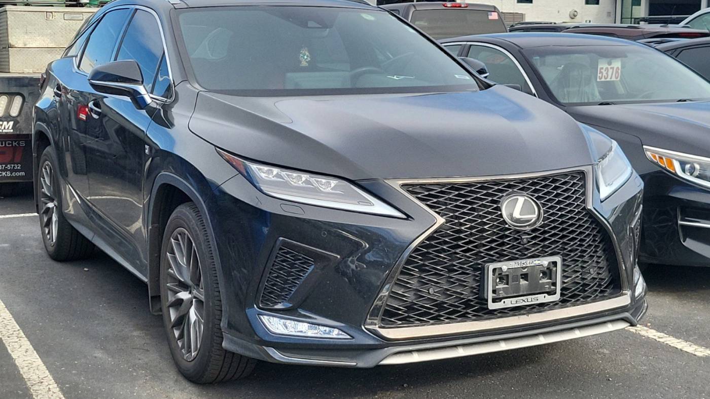 2022 lexus rx 350 f sport handling