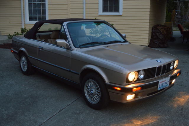 1991 bmw e30 325i cabriolet, 51k miles