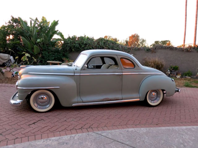 1947 plymouth special deluxe business coupe survivor low miles orig paint rare