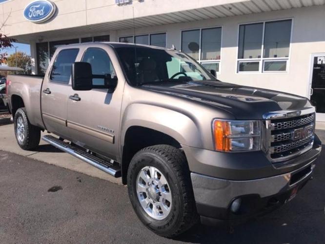 2014 gmc sierra 2500hd sle 4x4 sle 4dr crew cab lb for sale in hollister, idaho