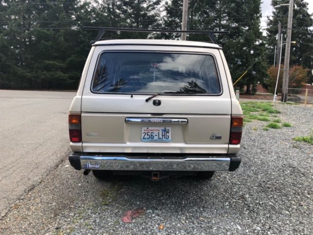 1988 toyota landcruiser fj62 no reserve daily driver stock and original