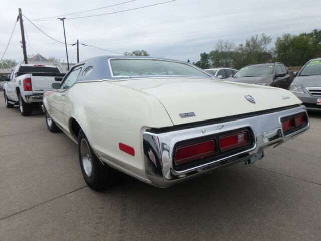 1973 mercury montego mx white w/ blue rag