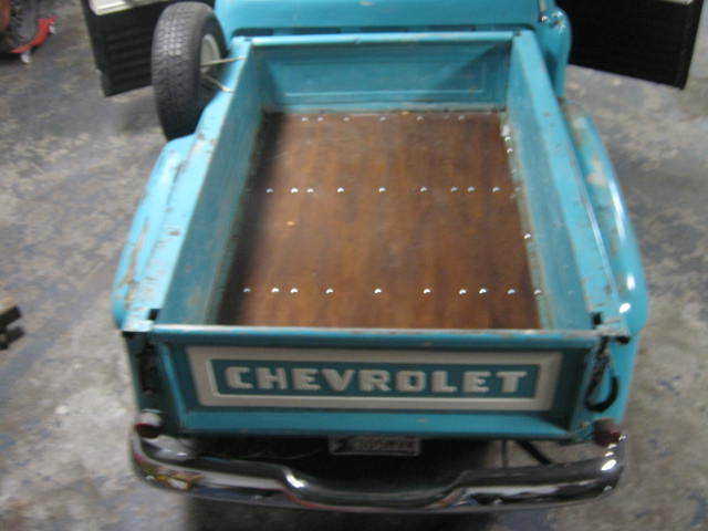 1959 chevy 3100 truck no reserve runs/drives shop truck patina barn find rat rod