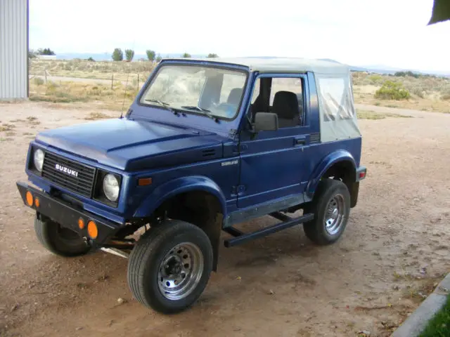 1986 suzuki samurai ja sport utility 2-door 1.3l