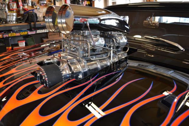 1964 ford f-100 supercharged air ride chop top pro street