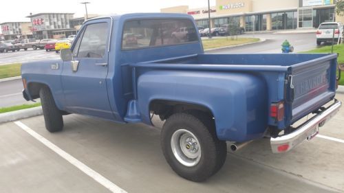 1980 chevrolet c-10 standard cab pickup, automatic trans, 350 small block engine