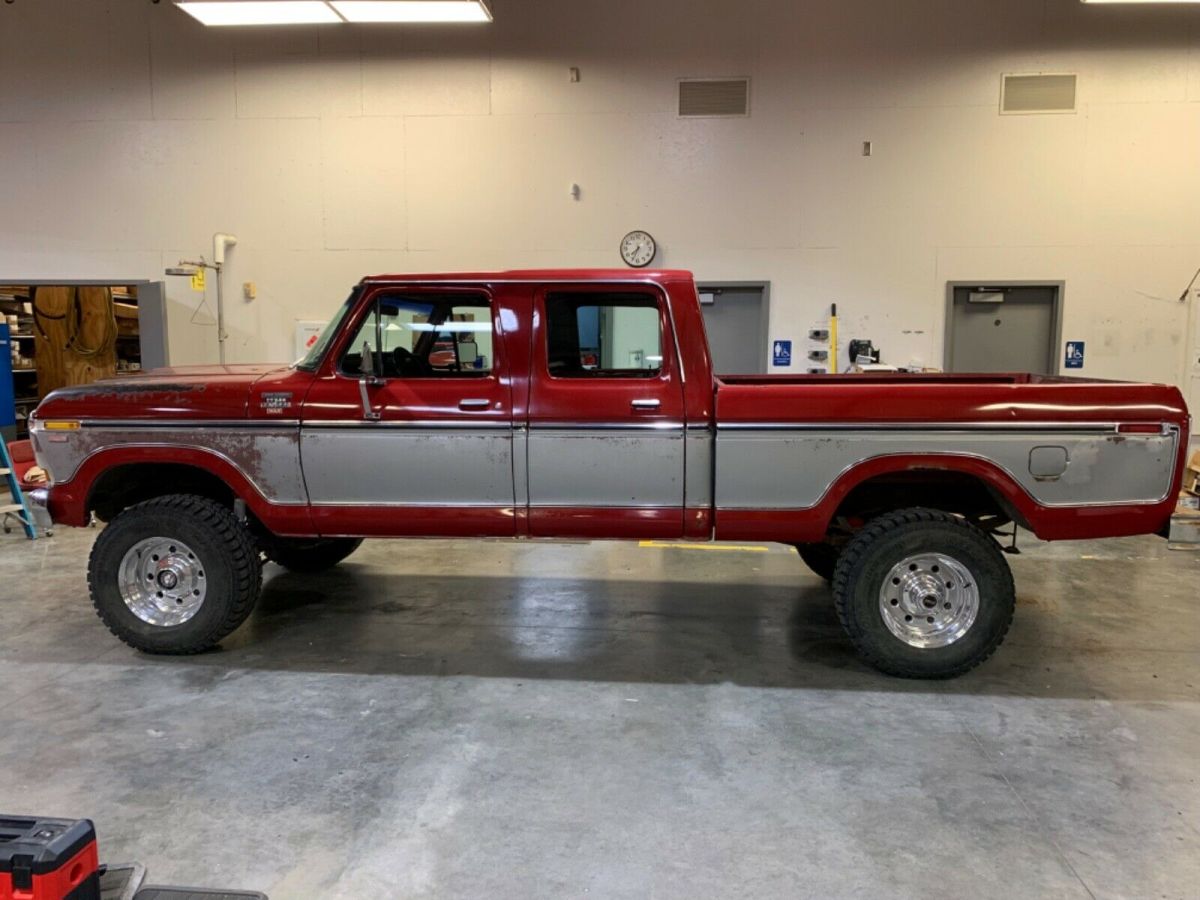 1979 f250 ranger xlt crew cab short bed 4x4 f100 f150 f350 lariat custom highboy