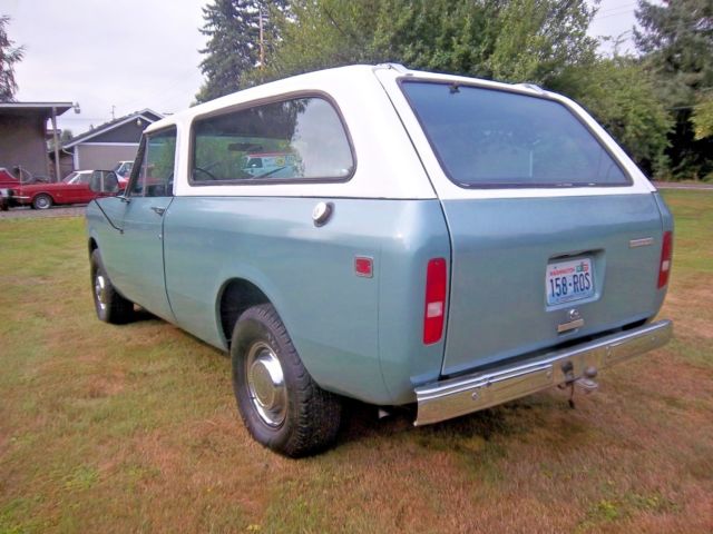 rare! 1978 international scout traveler estate purchase 4x4 v-8 auto no reserve!