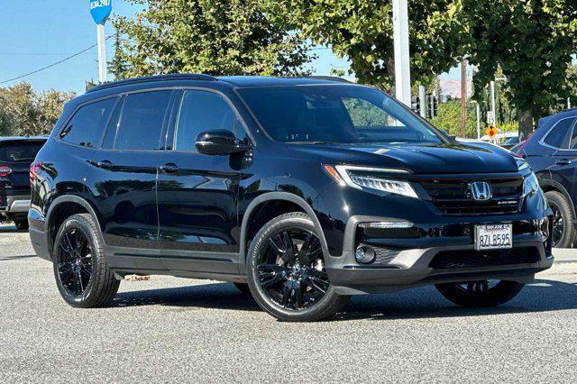 2022 honda pilot awd black edition