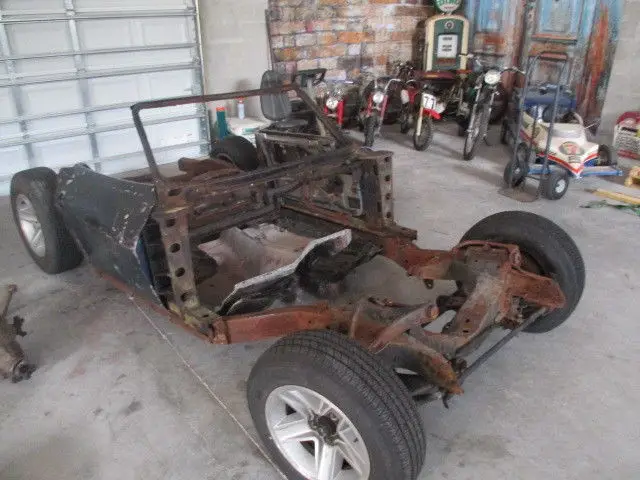 1964 corvette convertible project solid bird cage not 63 67 clean title race car
