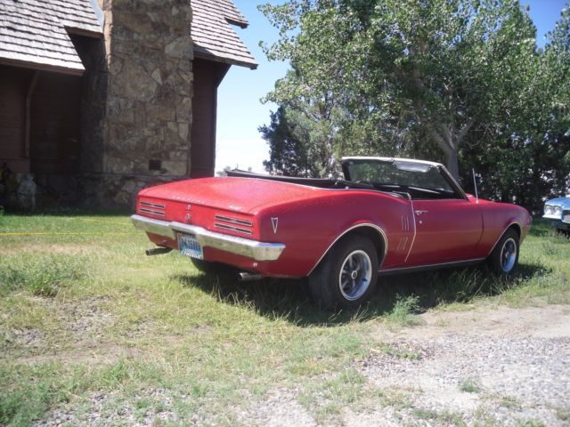 1968 pontiac firebird convertable 400 4 speed all original