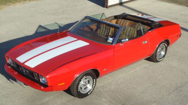 1973 ford mustang convertible/351eng/auto/ac/mint/get ready for the summer