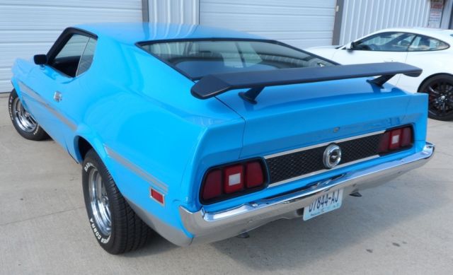 mach 1 fastback. 351 v8, power steering, power brakes, automatic