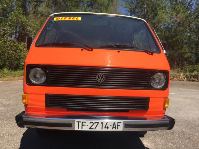 1988 volkswagen caravelle cl 1.6 turbo diesel engene 5 speed