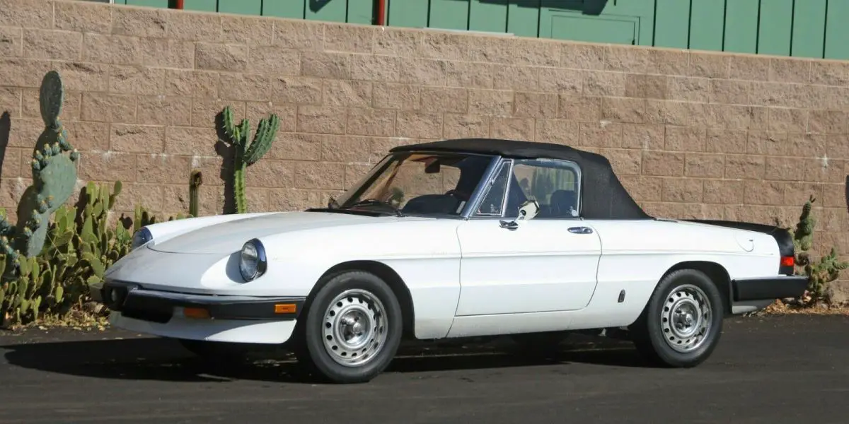 1985 alfa romeo spider one owner california car with only 64k miles