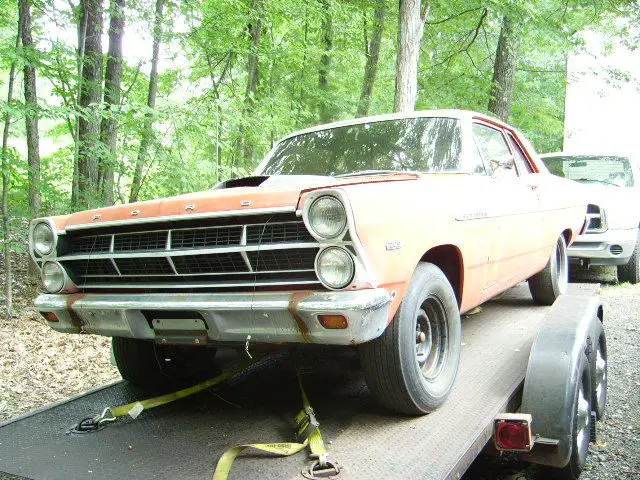 1967 ford fairlane - 2dr post - original 289 3-speed standard - good project car