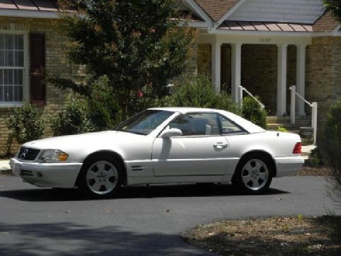1999 sl 500 mercedes hardtop/convertible roadster in spotsylvania, va
