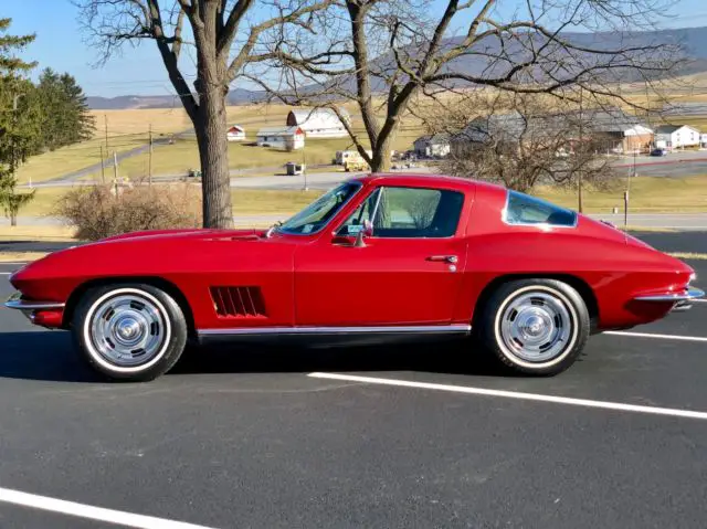 1967 corvette coupe *maroon/black*#smatching327ci/300hp*springsale*freeshipping