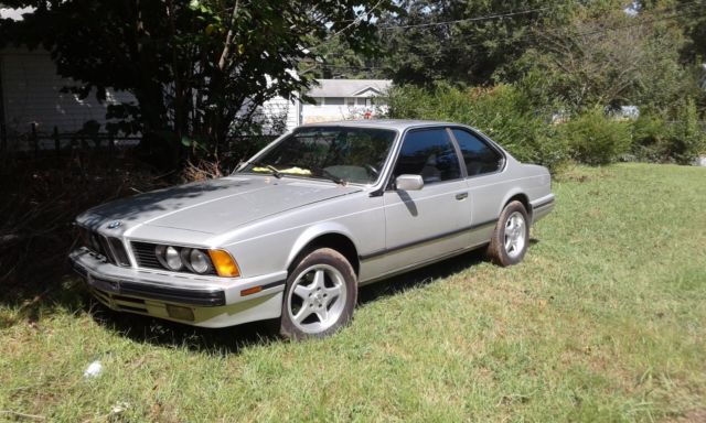 1989 bmw 6 series 635 csi