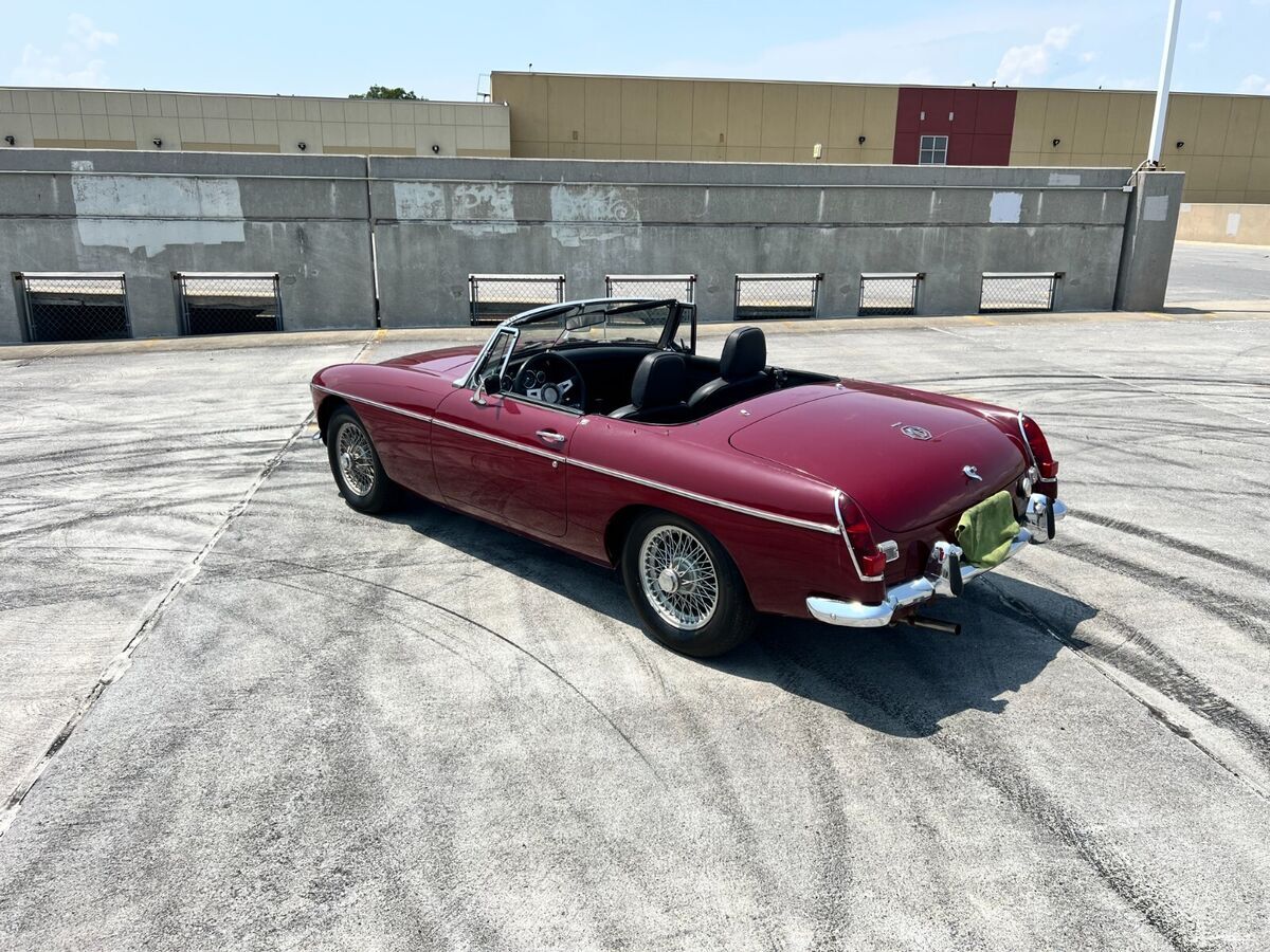 1969 mgb roadster 4-speed manual