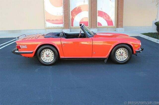 1974 triumph tr-6 convertible 4 speed manual 4-door convertible