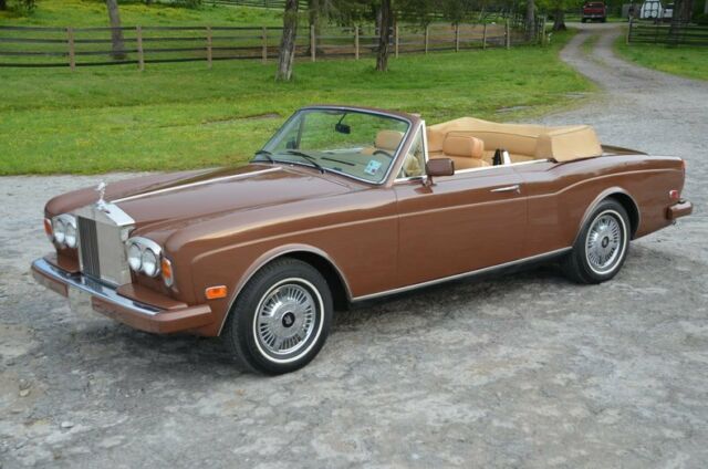 10322 actual mile series i rolls royce corniche convertible