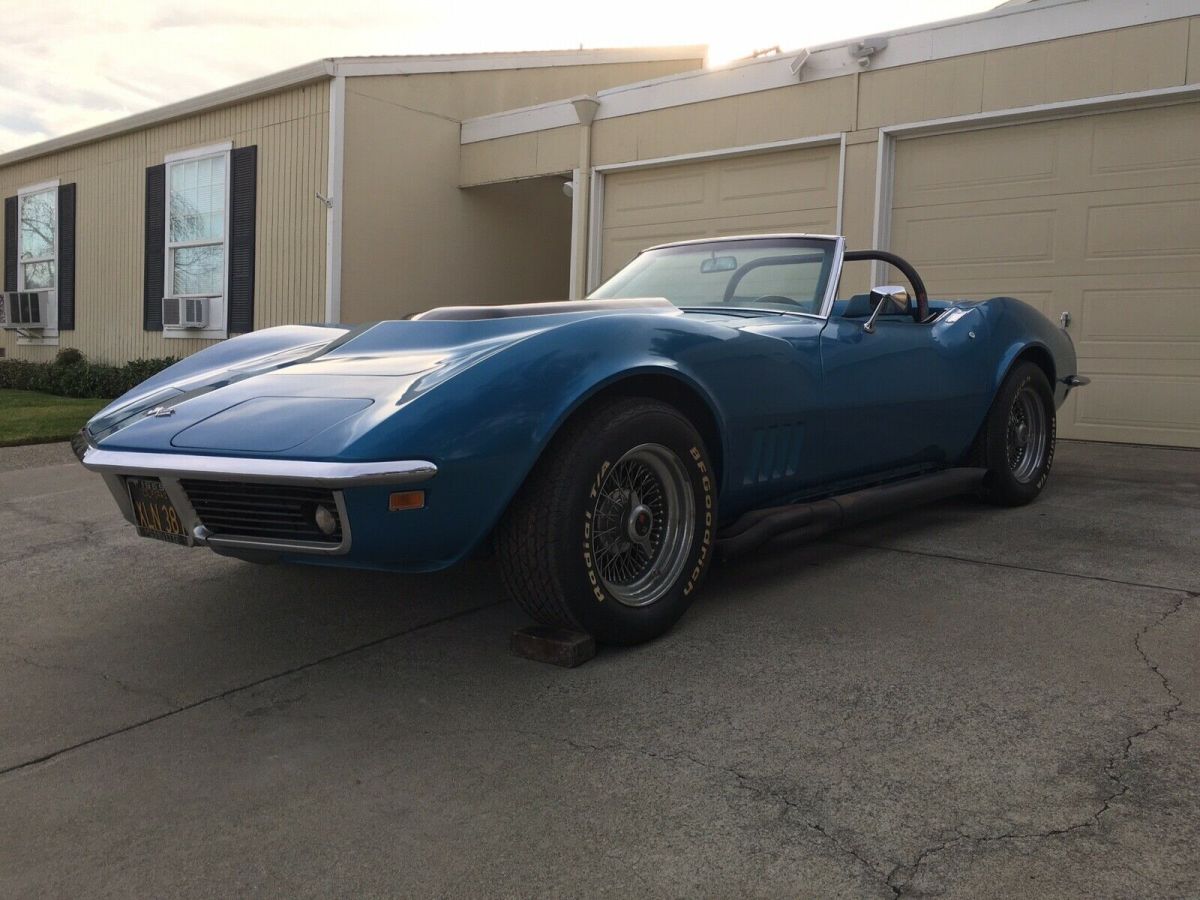 1969 corvette convertible 427 dealer installed l88