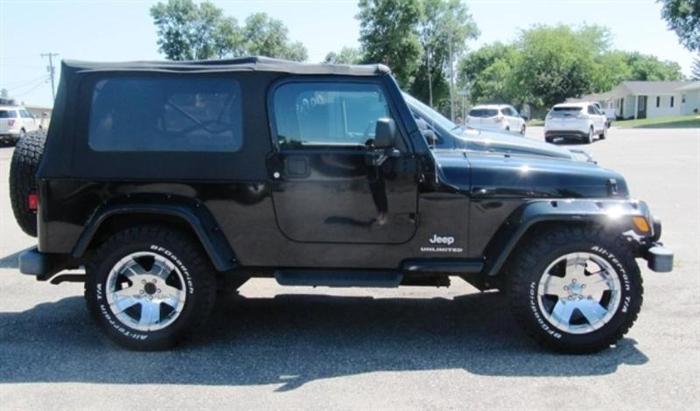 2005 jeep wrangler unlimited unlimited 4wd 2dr suv for sale in milbank, south dakota