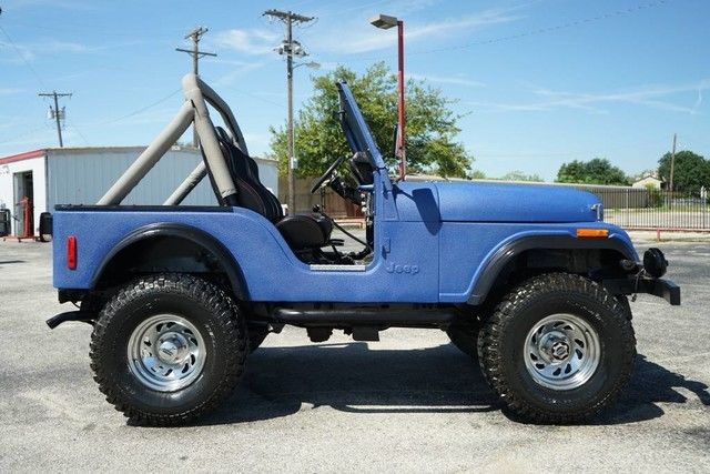 1980 lifted cj5 jeep with hot rod chevy v8 conversion