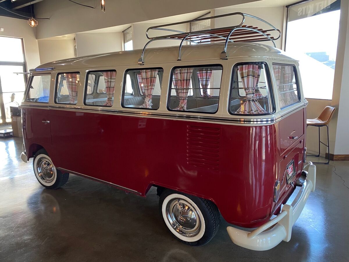 1975 volkswagen type 2 van red rwd manual brazilian