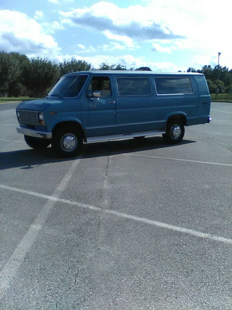 1991 ford van e-350 econoline club wagon xl