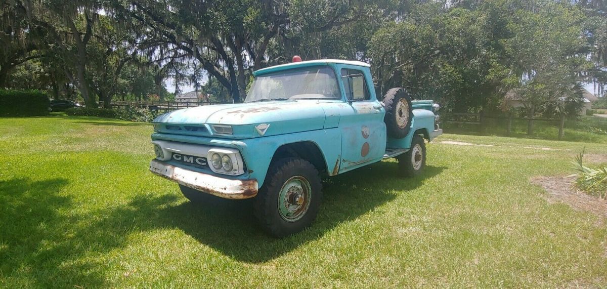 1962 gmc k1500 4x4 4spd