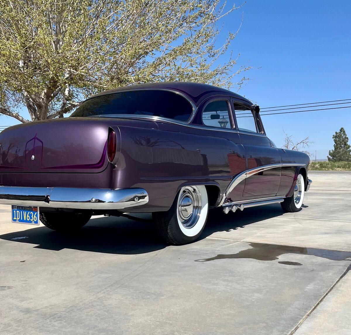 1953 buick series 80 sedan purple rwd automatic