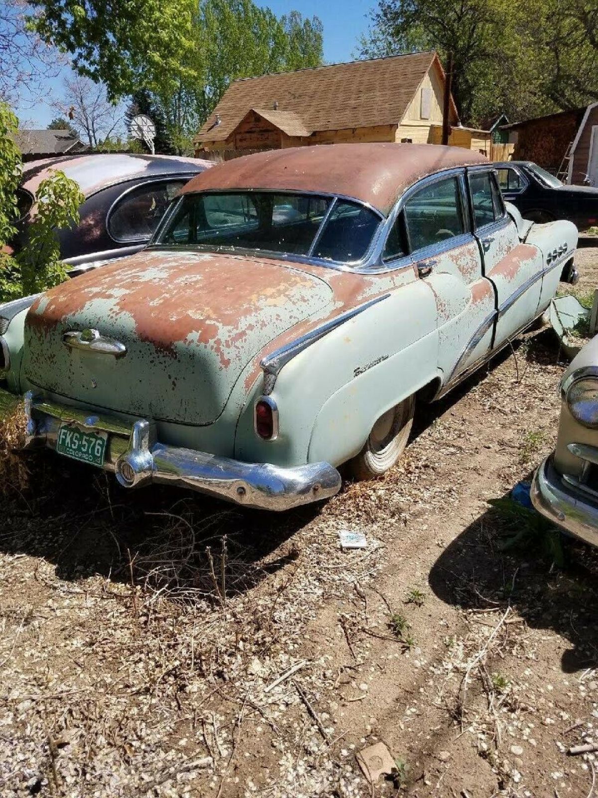 1952 buick roadmaster sedan grey rwd automatic