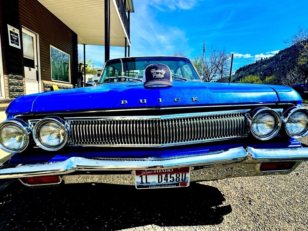 1963 buick special sedan blue