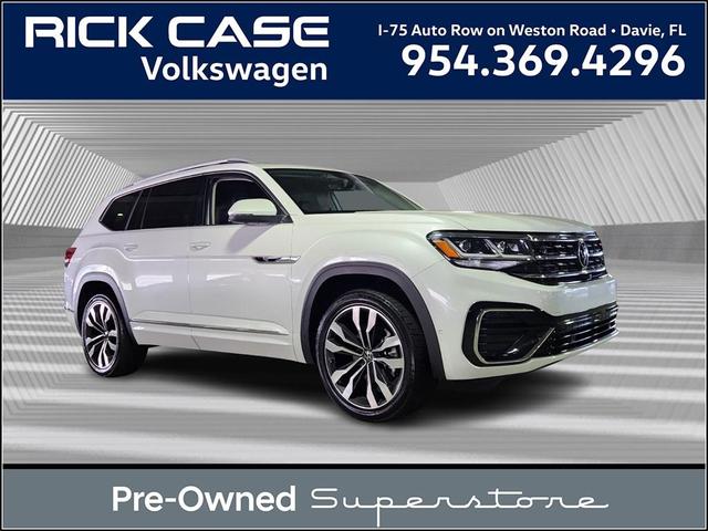 2021 volkswagen atlas 3.6 v6 sel premium r-line