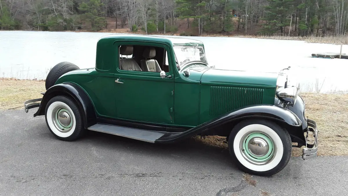 beautiful 1932 dodge 3 window coupe w/rumble seat all steel!!!