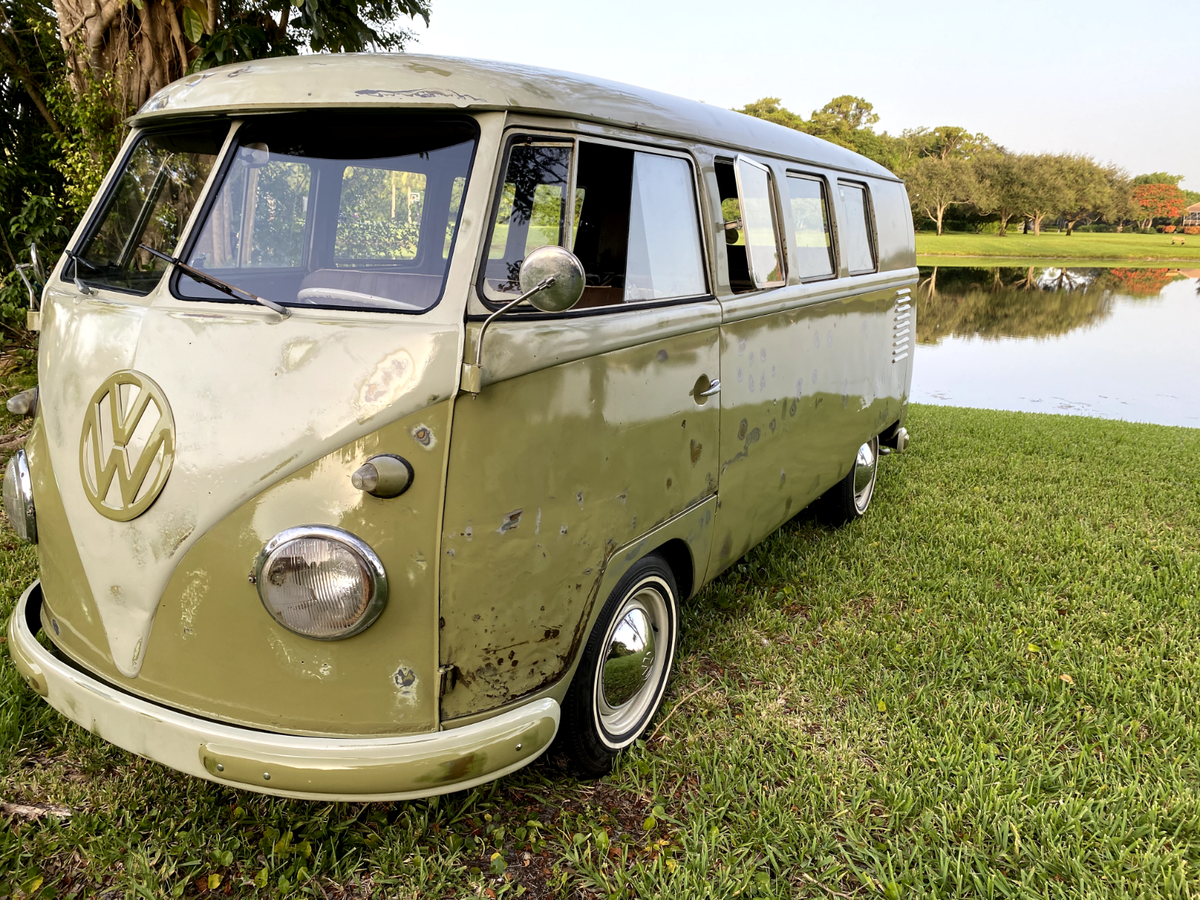 1961 original mango survivor vw bus for sale
