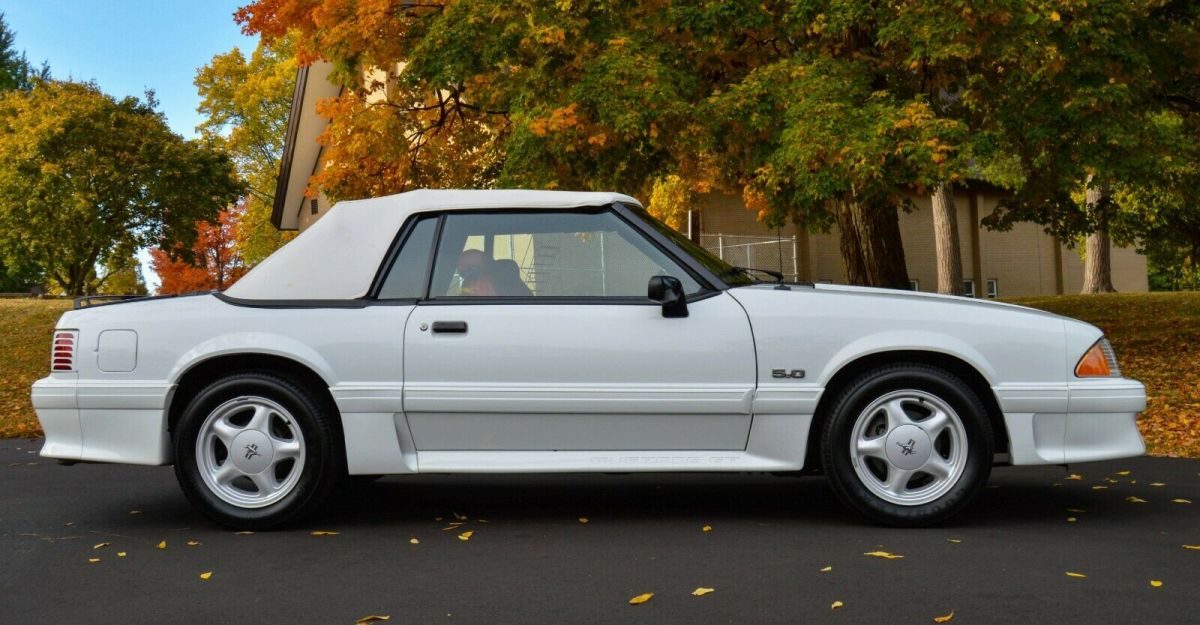 1991 mustang gt convertible with less than 12,000 original miles