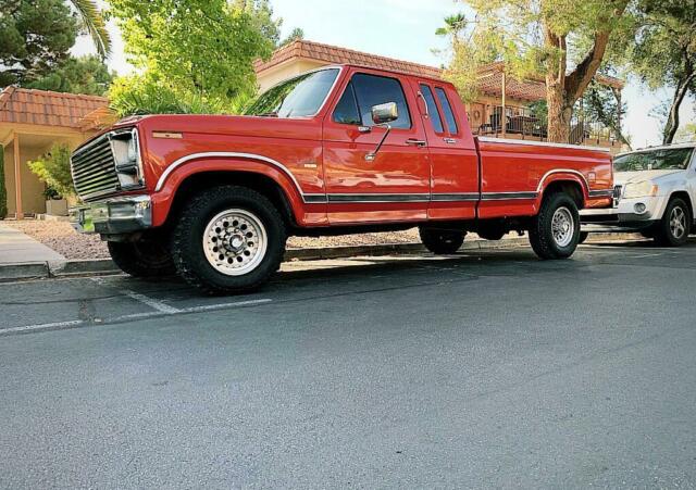 1986 ford f-250 6.9l turbo diesel 5/speed manual transmission 2wd rebuild title