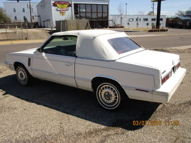 1982 dodge 400 convertible 2 door