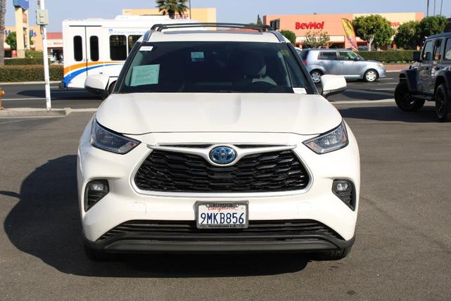2020 toyota highlander hybrid xle
