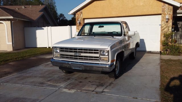 1987 chevrolet c10 pick up custom deluxe original